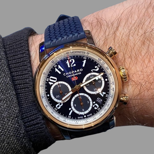 Chopard Mille Miglia Classic Chronograph JX7 Ethical Yellow Gold Men's Watch