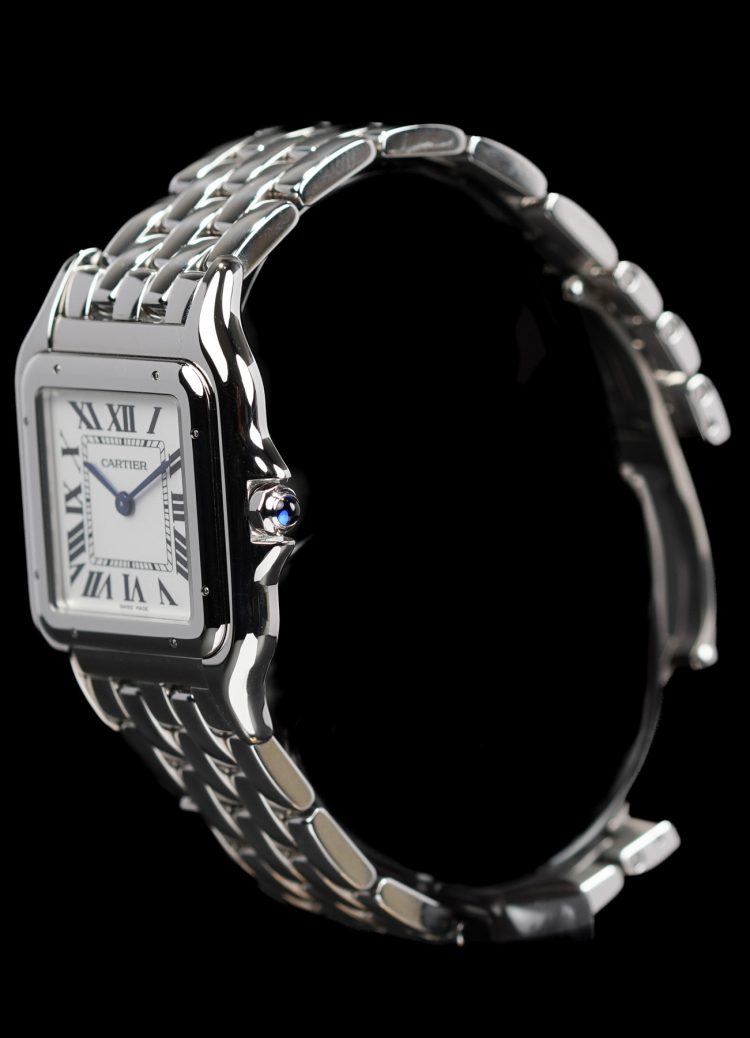 Cartier Panthe?re de Cartier Silvered Dial Steel Unisex Watch