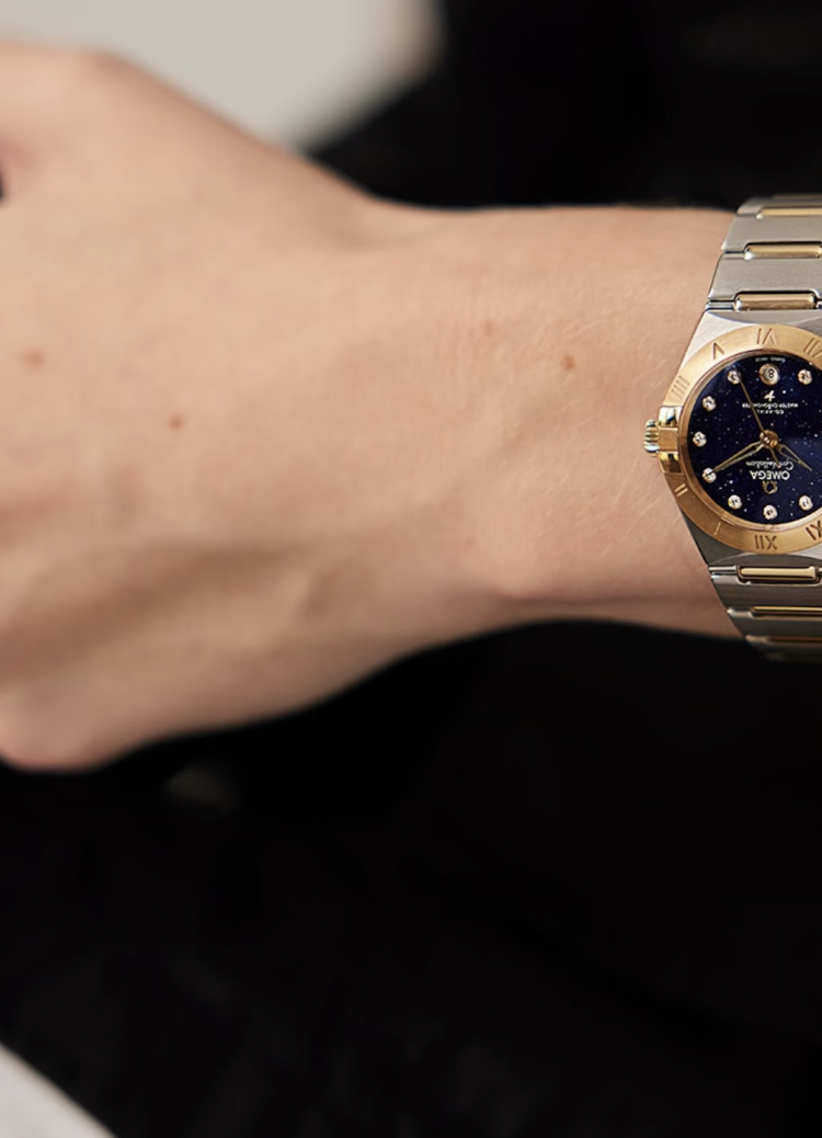 Omega Constellation Steel Yellow Gold 29 mm Ladies Watch