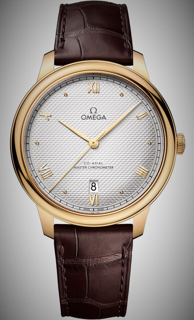 Omega De Ville Prestige 40mm Yellow Gold on Leather Men’s Watch