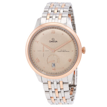 Omega De Ville Prestige 41mm Steel Sedna Gold Men’s Watch