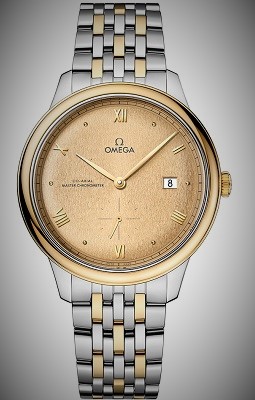 Omega De Ville Prestige 41mm Yellow Dial Men’s Watch