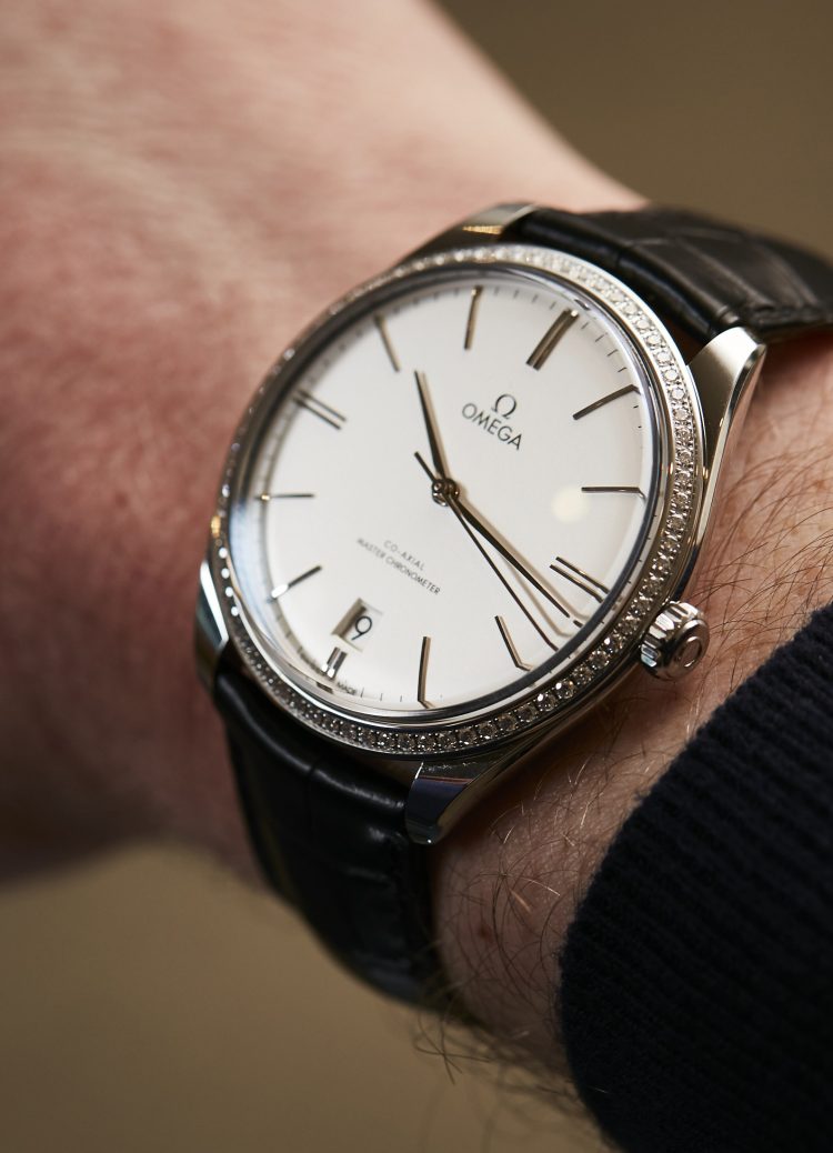 Omega De Ville Trésor Steel on Leather Strap Men's Watch