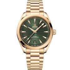 Omega Seamaster Aqua Terra 150M Gold on Moonshine Men's Watch