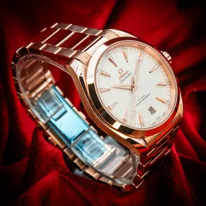 Omega Seamaster Aqua Terra 150M Sedna Gold on Sedna Gold Men's Watch