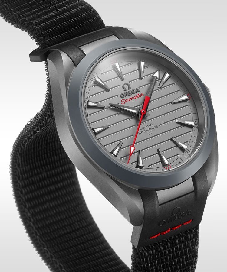 Omega Seamaster Aqua Terra 150M Titanium on Rubber Strap Men's Watch