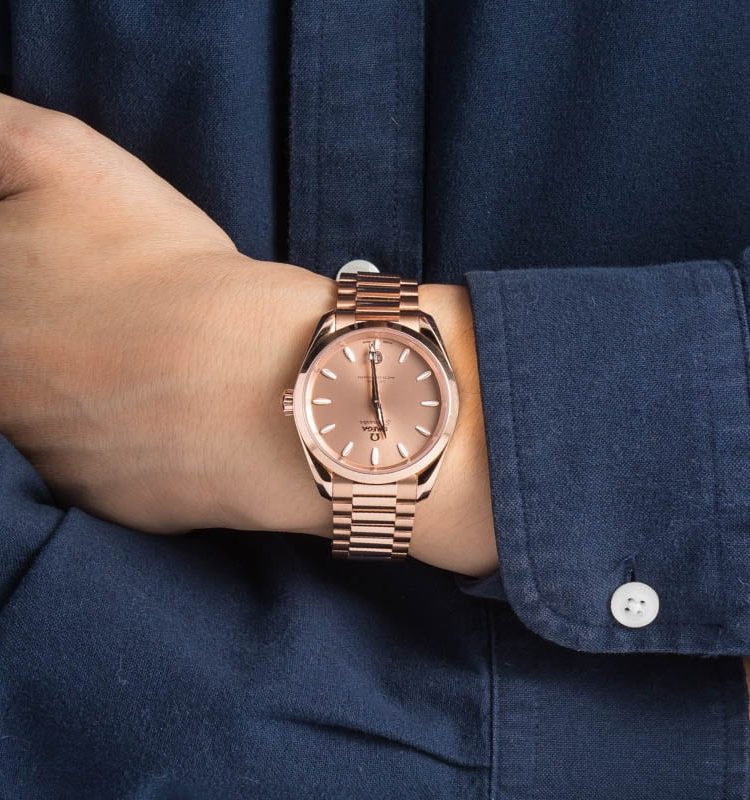 Omega Seamaster Aqua Terra Shades Gold on Sedna Ladies Watch