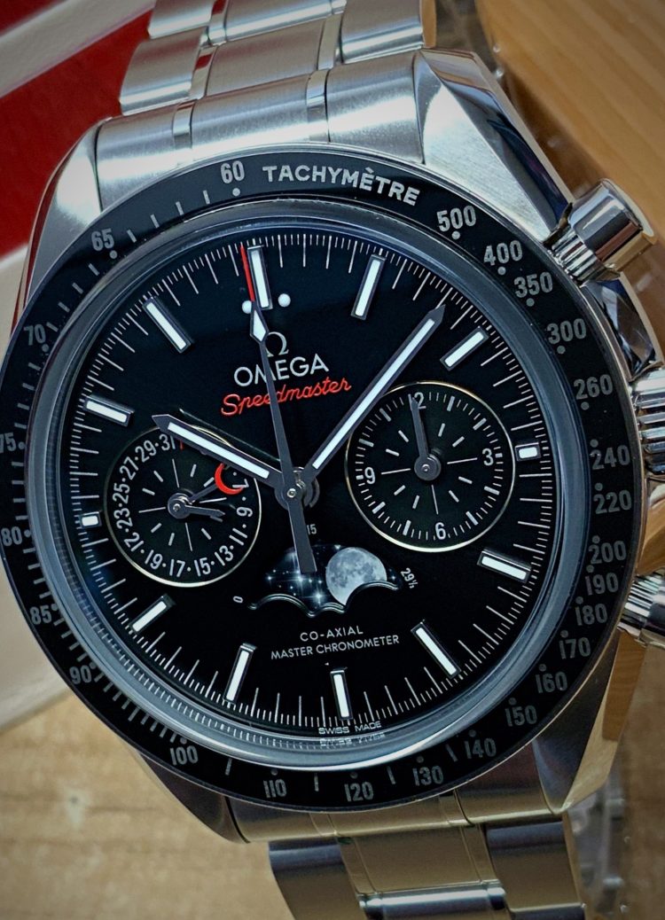 Omega Speedmaster Moonphase Steel Case Men’s Watch