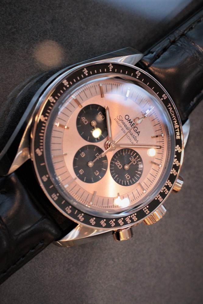 Omega Speedmaster Moonwatch Professional 42 mm Sedna Alligator Men's Watch