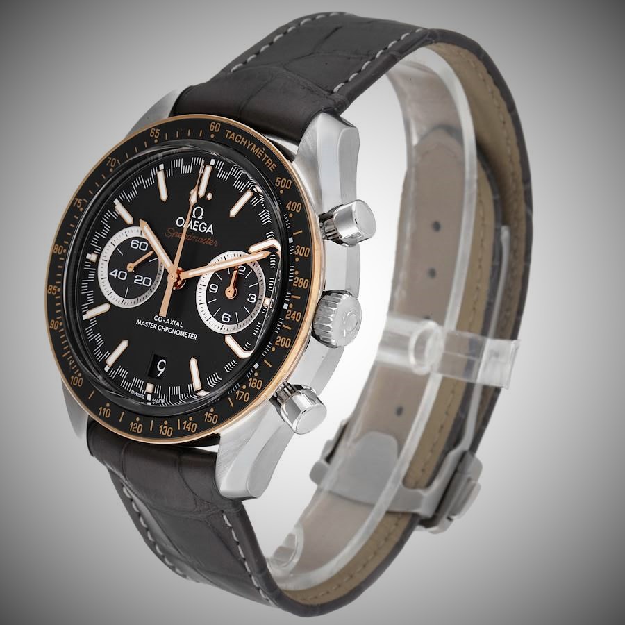 Omega Speedmaster Racing Black Steel on Leather Men’s Watch photo 1 Omega Speedmaster Racing Black Steel on Leather Men’s Watch photo 1