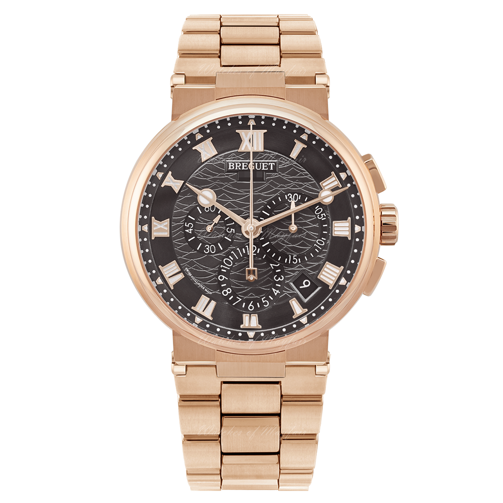Breguet Marine Chronographe 5527 18K Rose Gold Mens Watch photo 1 Breguet Marine Chronographe 5527 18K Rose Gold Mens Watch photo 1
