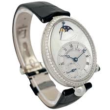 Breguet Reine de Naples Phase de Lune White Gold 18K 28.5 mm Ladies Watch