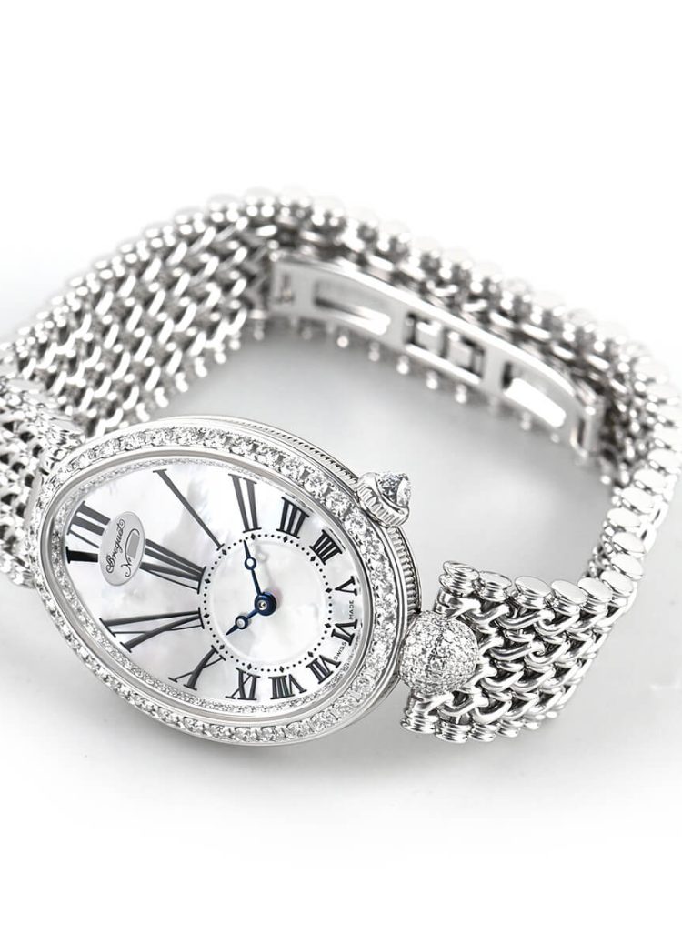 Breguet Reine de Naples White gold 18K 25mm Ladies Watch