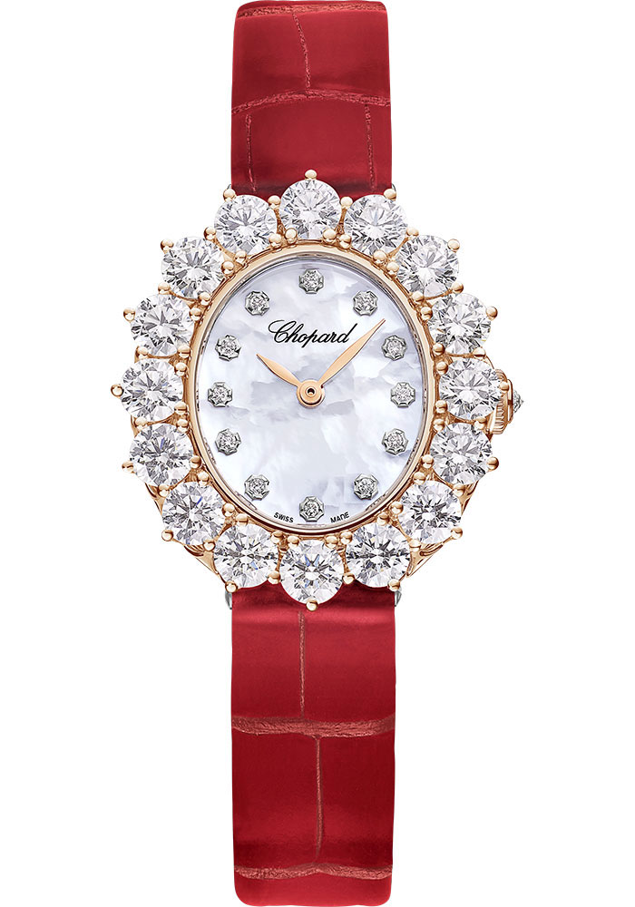 Chopard L'Heure du Diamant Ethical Rose Gold Diamonds Ladies Watch