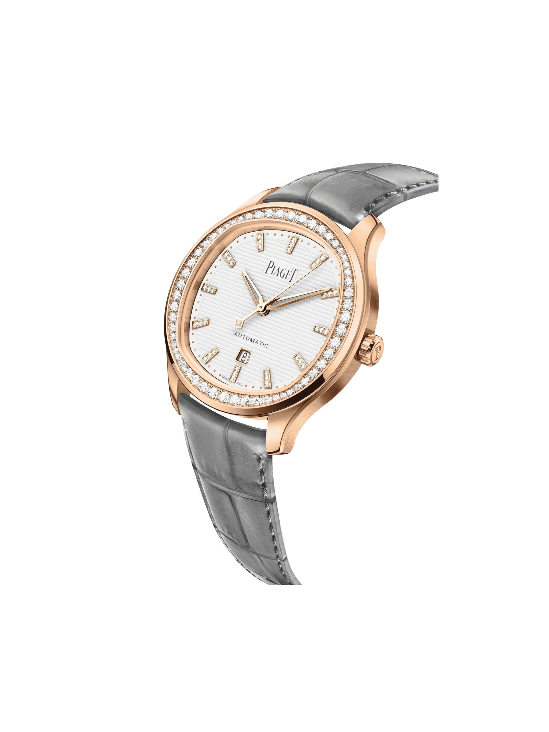 Piaget Polo Date Automatic Rose Gold Diamond 36 mm Ladies Watch photo 1 Piaget Polo Date Automatic Rose Gold Diamond 36 mm Ladies Watch photo 1