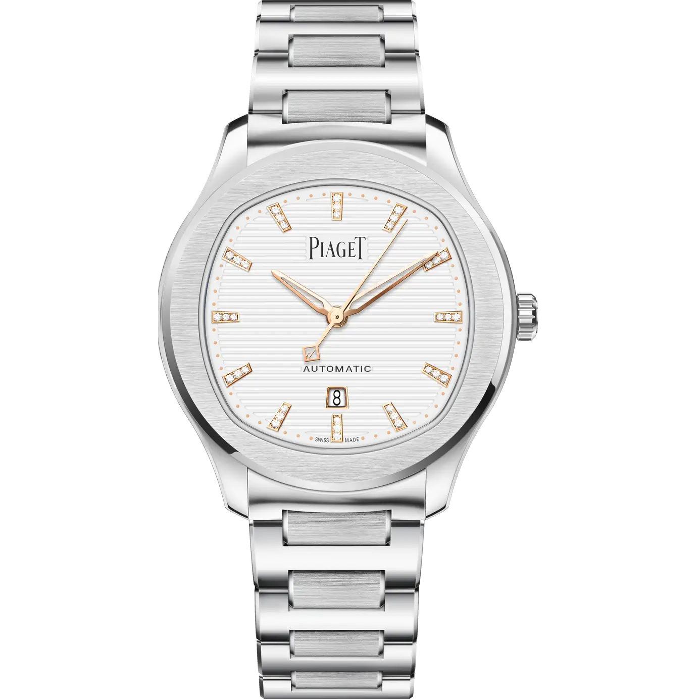 Piaget Polo Date Automatic Steel Diamond 36 mm Ladies Watch photo 1 Piaget Polo Date Automatic Steel Diamond 36 mm Ladies Watch photo 1