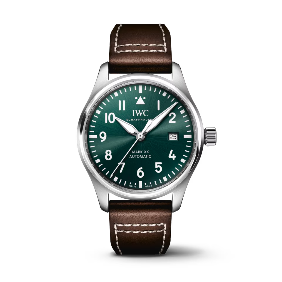 IWC Pilot’s 40mm Stainless Steel Green Dial Men's Watch photo 1 IWC Pilot’s 40mm Stainless Steel Green Dial Men's Watch photo 1