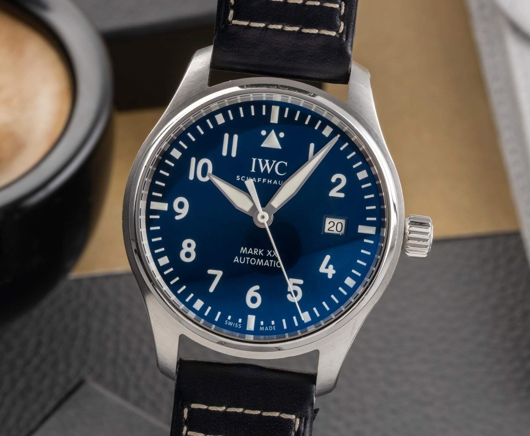 IWC Pilot’s 40mm Stainless Steel blue Dial Men's Watch photo 1 IWC Pilot’s 40mm Stainless Steel blue Dial Men's Watch photo 1
