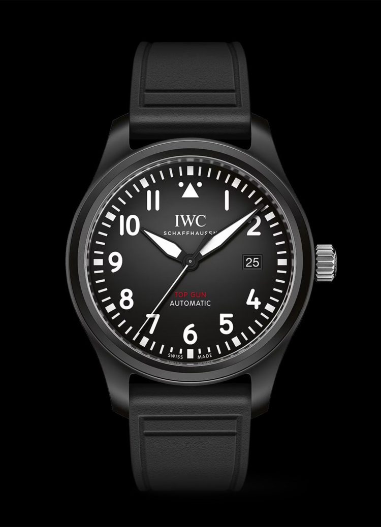 IWC Pilot’s 41mm Ceramic Case Black Dial Men's Watch