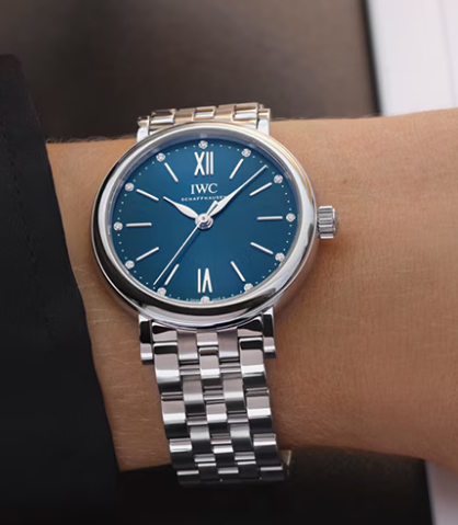 IWC Portofino Automatic 34 Stainless Steel Case Ladies Watch