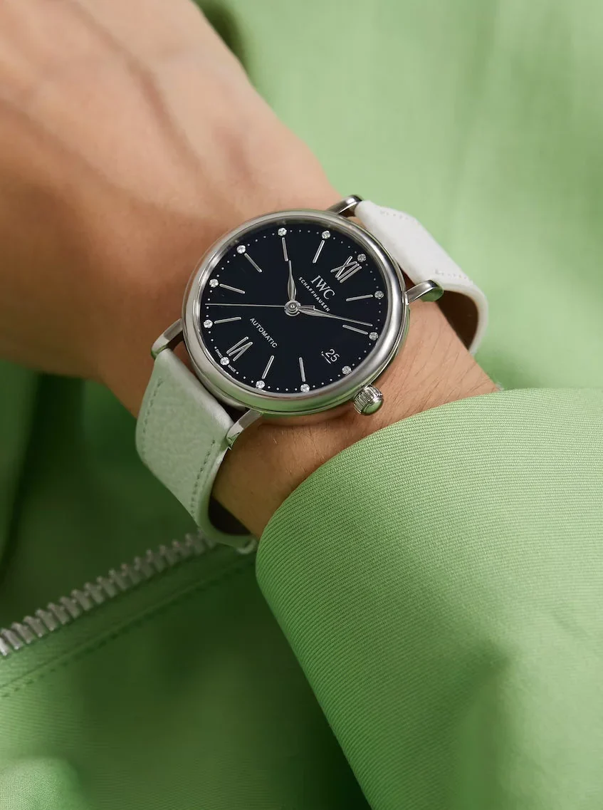 IWC Portofino Automatic 37 Black Dial Ladies Watch photo 1 IWC Portofino Automatic 37 Black Dial Ladies Watch photo 1