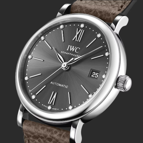 IWC Portofino Automatic 37 Grey Dial Ladies Watch