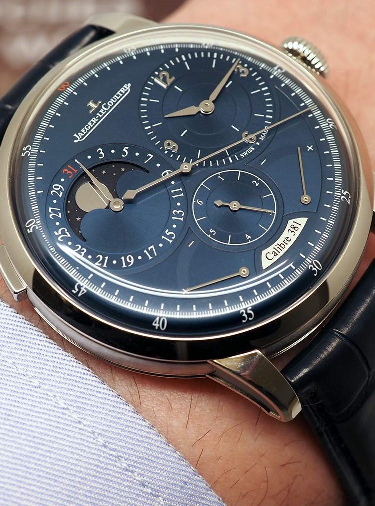 Jaeger-LeCoultre Duometre Quantieme Lunaire Blue Men’s Watch