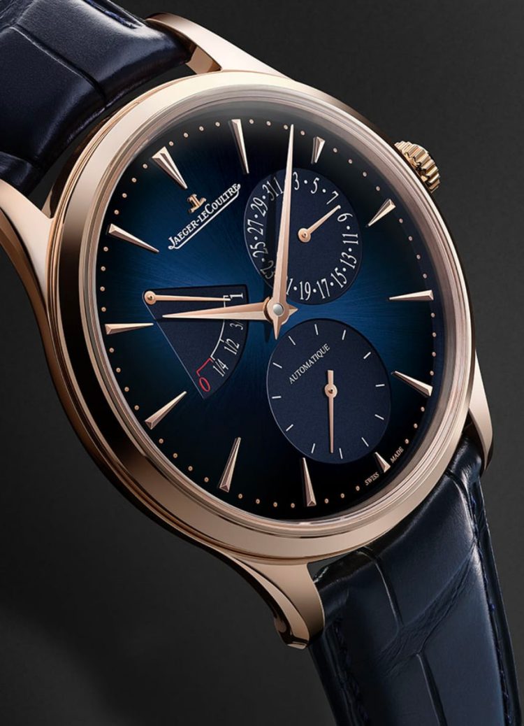 Jaeger-LeCoultre Master Ultra Thin Power Reserve Pink Gold Men's Watch