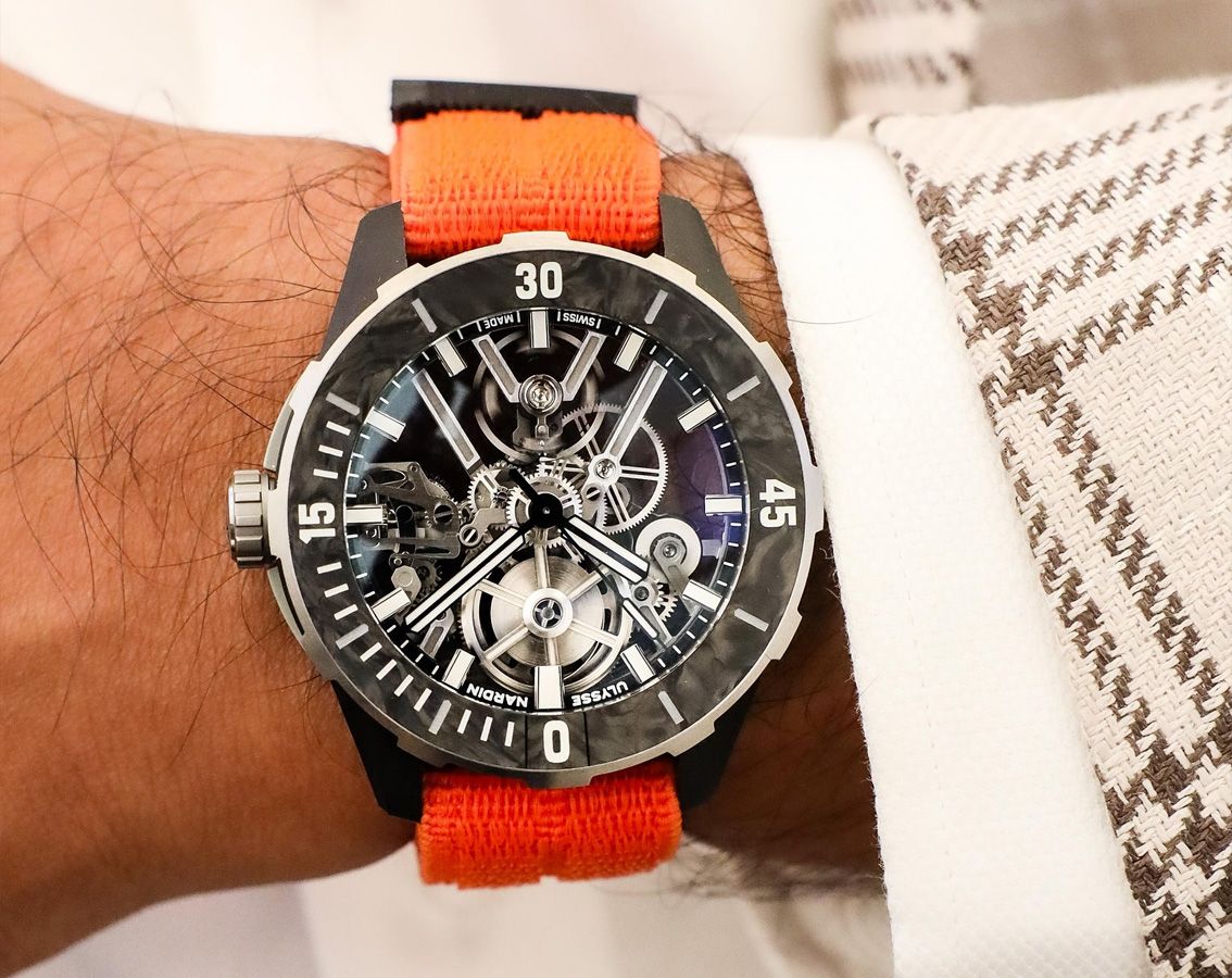 Ulysse Nardin Diver AIR Titaniun, Carbon Fibre 44 mm Mens Watch