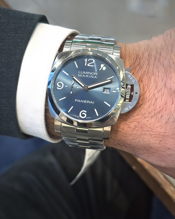 Panerai Luminor Marina 44mm Automatic Steel Mens Watch