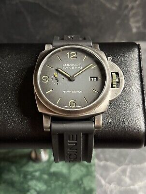 Panerai Luminor Marina Navy SEALs 44mm Automatic Steel Mens Watch
