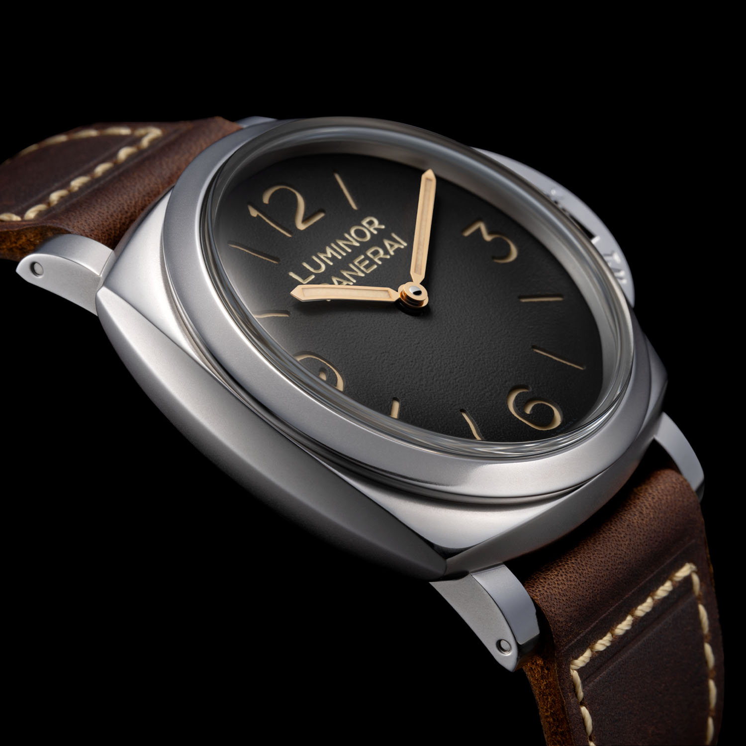 Panerai Luminor Tre Giorni 47mm Mechanical Steel Mens Watch