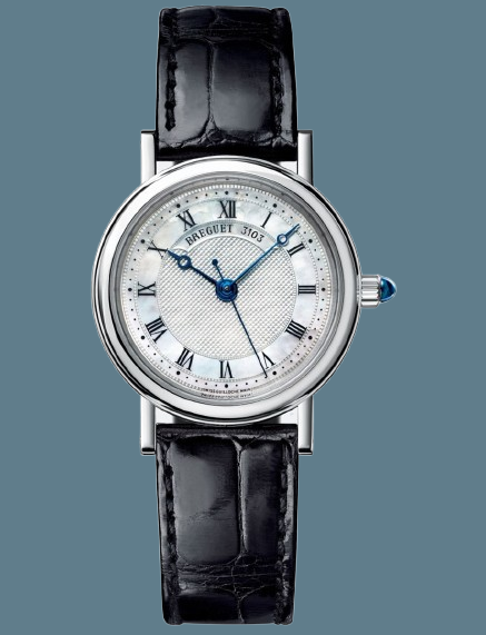 Breguet Classique White Gold Alligator Ladies Watch