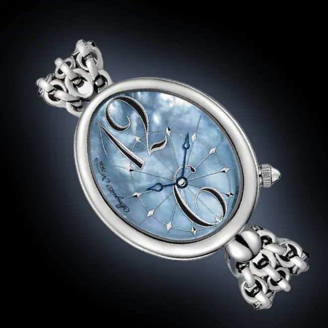 Breguet Reine de Naples 8967 Ovoid Steel Case Ladies Watch
