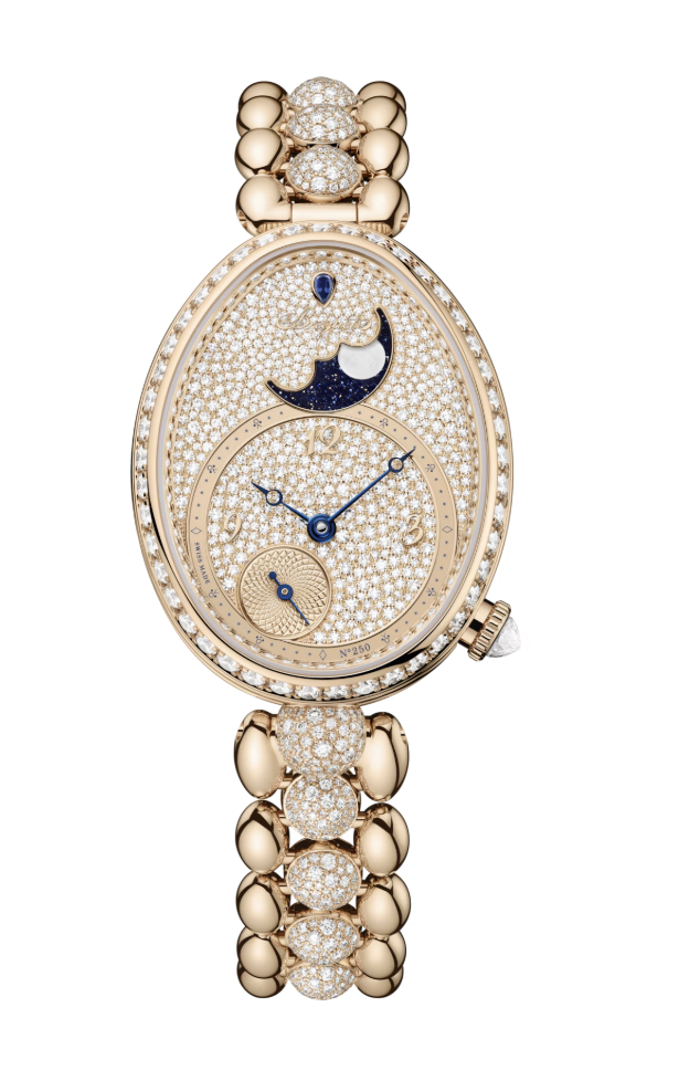 Breguet Reine de Naples Phase de Lune 9935 Diamonds Ladies Watch