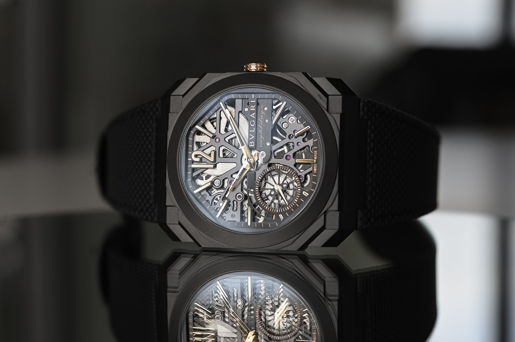 Bvlgari Octo Finissimo Black Skeleton Men’s Watch