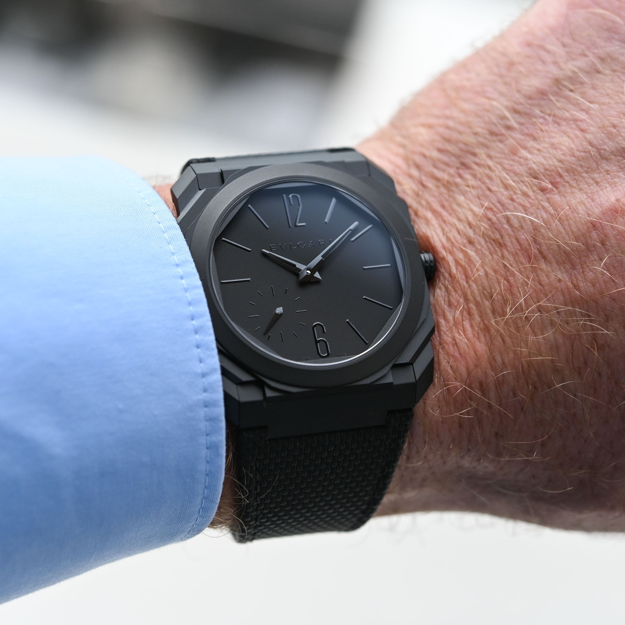 Bvlgari Octo Finissimo Black Titanium Men's Watch