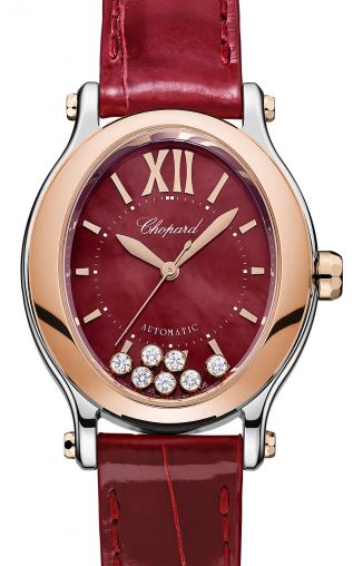 Chopard Happy Sport 29 x 31 mm Automatic Ethical Rose Gold, Lucent Steel™, Diamonds Ladies Watch