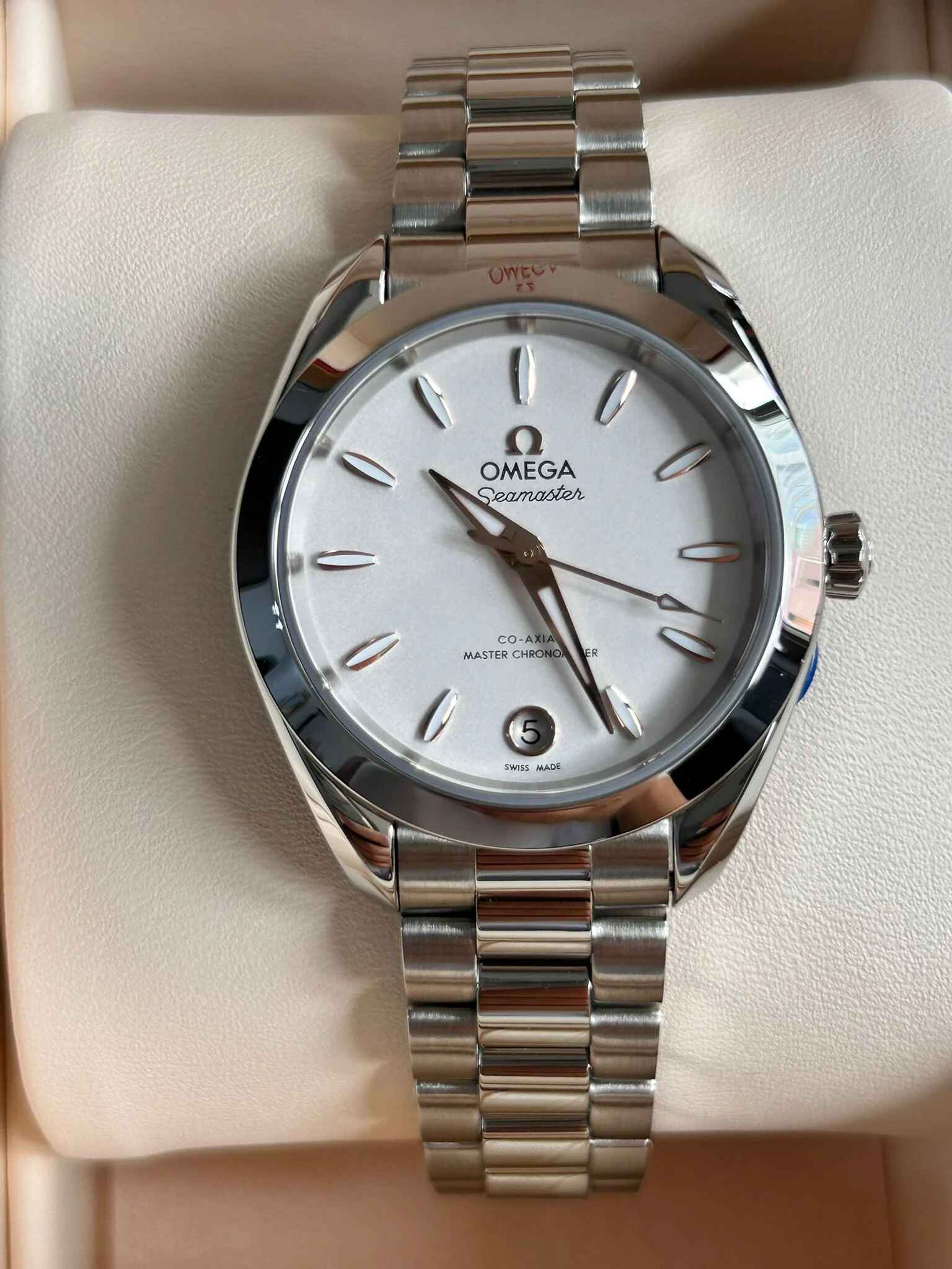 Omega Seamaster Aqua Terra 150M 30mm Steel Self Winding Ladies Watch