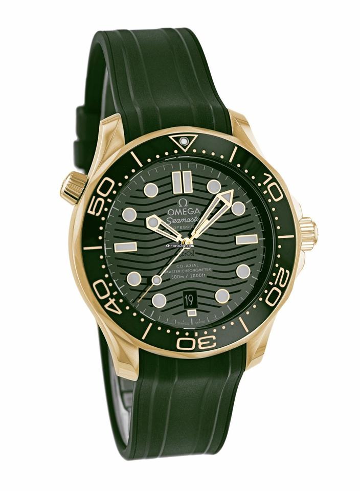 Omega Seamaster Diver 300M 42mm Moonshine Gold Self Winding Mens Watch