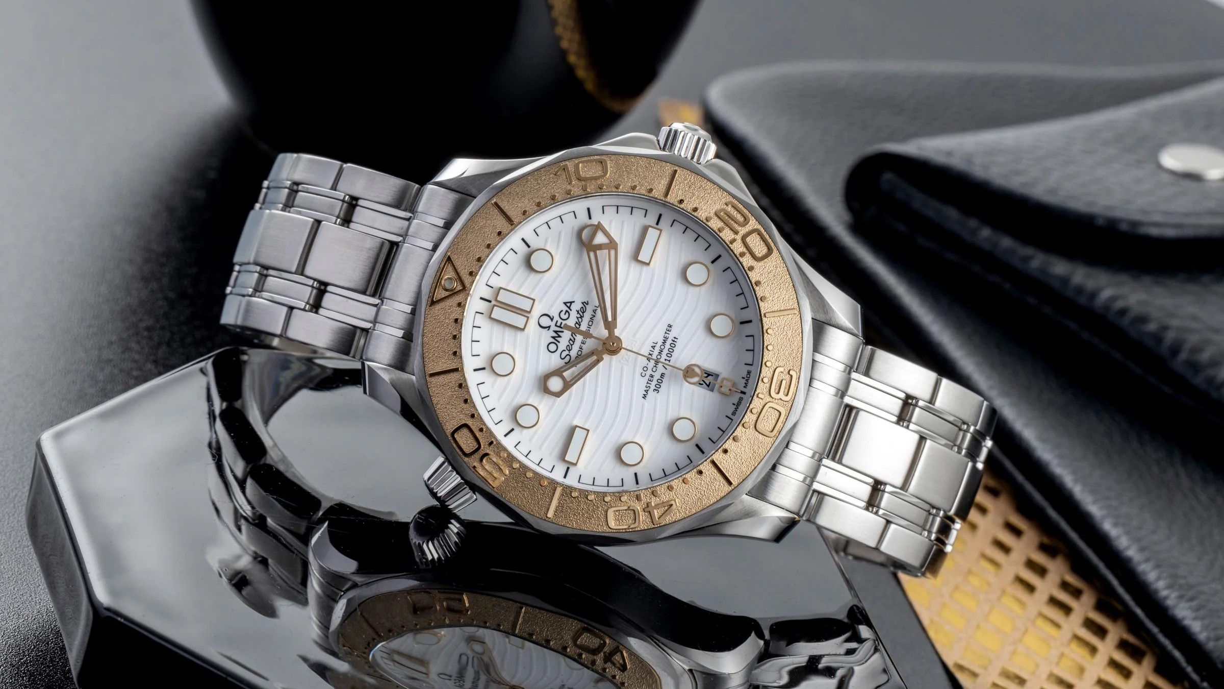 Omega Seamaster Diver 300M Paris 2024 42mm Steel Self Winding Mens Watch