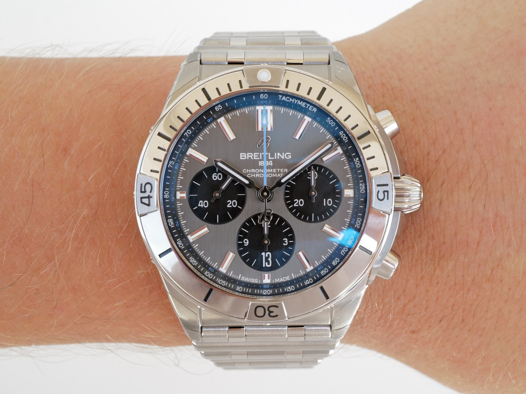 Breitling Chronomat B01 42mm Titanium Self-winding Men's Watch