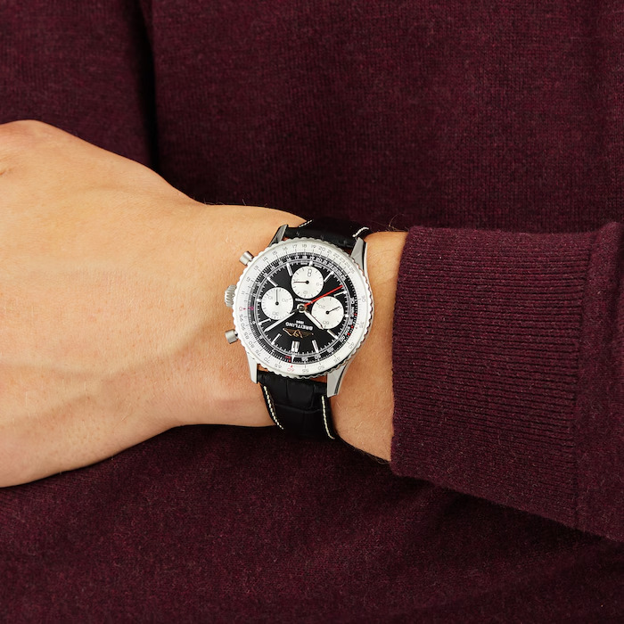 Breitling Navitimer B01 Stainless Steel Self-Winding Mechanical Men's Watch